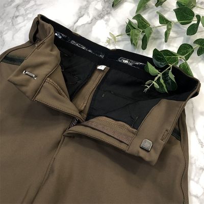 320gsm Horse Riding Pants 6-15 Years Old Boys Brown Knee Silicone Eqeustrian Breeches